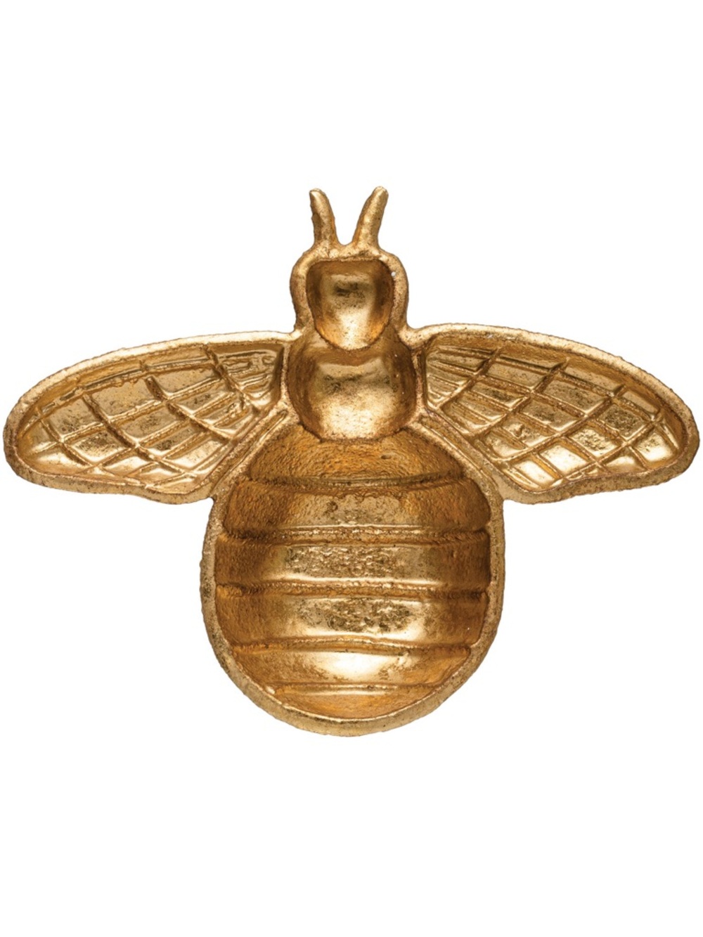 🚨LAST TWO🚨 Decorative Cast Iron Bee Shaped Gold Colored Trinket Dish